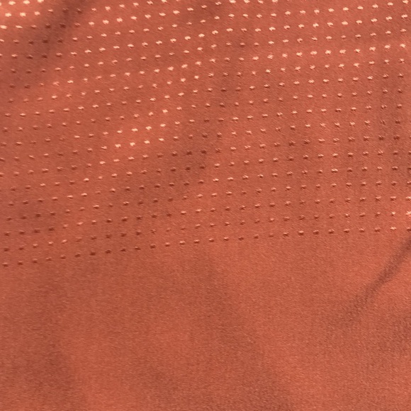 Gorgeous  Oblong Long Scarf 100% Silk, made in Italy. Marigold Orange - Picture 8 of 11